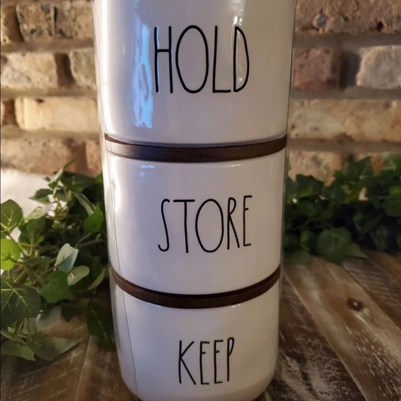 Rae Dunn Cellar Tower Canister Set - Picture 2 of 2